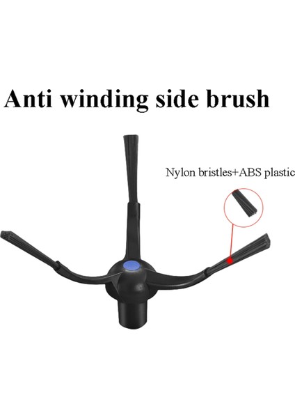 Deeboot X5 Omnı / Pro Robot Süpürge Parçaları Toz Torbası Hepa Filtre Ana Yan Fırça Paspas Bezi Bez (Yurt Dışından) fiyatları