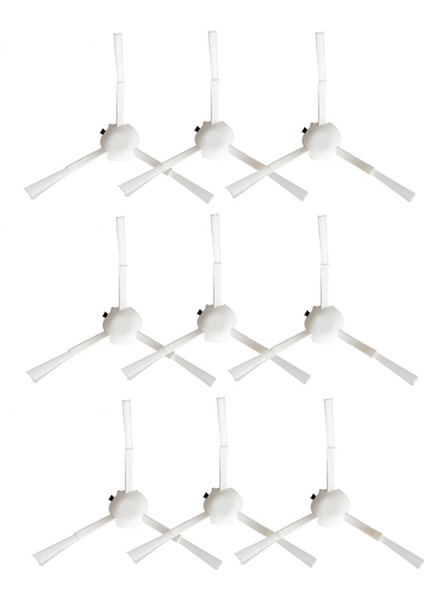 1c Elektrikli Süpürge Parçaları Robotik Yedek Parçası Için 9 Adet Yan Fırça (Yurt Dışından) fiyatları