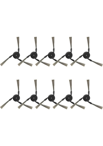 X40 Ultra / S30 Pro Robot Süpürge Yıkanabilir Yan Fırça Yedekleri Için 10 Adet Aksesuar (Yurt Dışından)