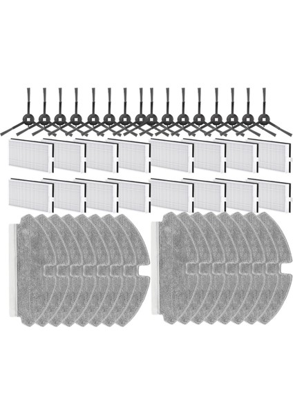 M1 / Trouver Robot Süpürge Yedek Parçaları Yan Fırça Hepa Filtre Paspas Bezi Aksesuarları (Yurt Dışından)