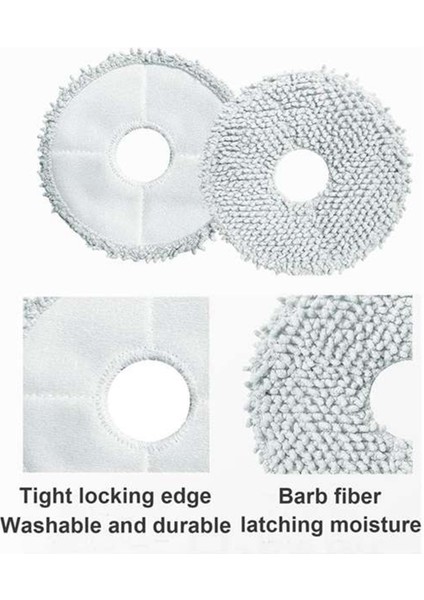 M30 Pro / C107 Robot Süpürge Yedek Parçaları Ana Fırça Hepa Filtre Paspas Bezi Toz Torbası Aksesuarları (Yurt Dışından) indirimleri