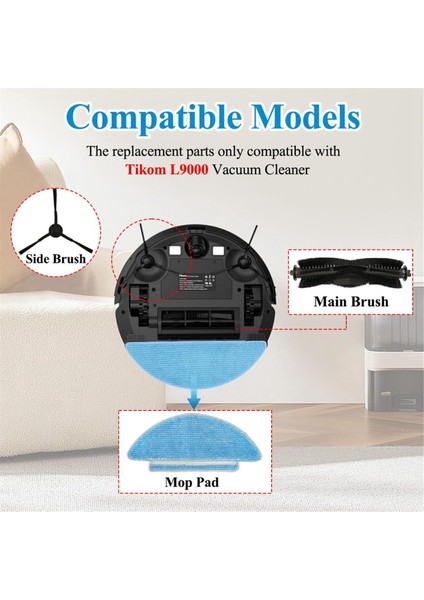 L9000, SL60D, L6 Nex, Q6 Se Robot Süpürge Yedek Parçaları (Yurt Dışından) fiyatları