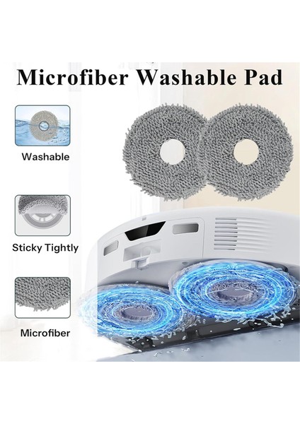 Qrevo Curv Için - Yedek Parçalar Silindir Fırça Filtreler Paspaslar Toz Torbaları Robot Süpürge Aksesuarları Kiti (Yurt Dışından) indirimleri