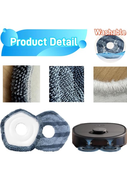 X10 Pro Omni Vacuum Için Yedek Aksesuar Seti Ana Fırça Paspas Bezi Pedleri Yan Fırçalar Hepa Filtreleri Toz Torbaları (Yurt Dışından) indirimleri