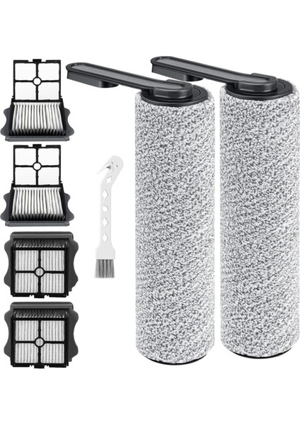 Floor One S5 Kablosuz Elektrikli Süpürge Yedek Parça Takımı Için Fırça Silindirleri ve Hepa Filtreleri (Yurt Dışından)
