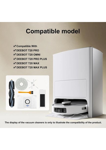 T20 Omni Robot Süpürge Ana Yan Fırça Hepa Filtre Paspas Bezi Toz Torbaları Yedek Aksesuarları (Yurt Dışından) indirimleri