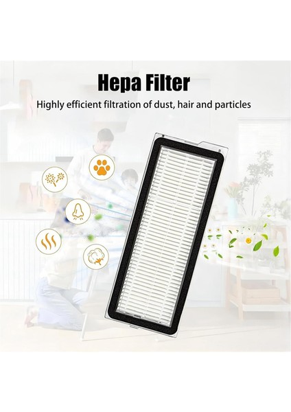 Qrevo S, Pro, Maxv Robot Süpürge Ana Yan Fırça Hepa Filtre Paspas Bezi Toz Torbası Parçaları (Yurt Dışından) fırsatları