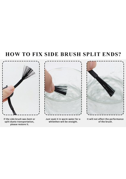 S8 S8+ Pro Ultra Plus Robot Süpürge Parçaları Için 12 Adet Çift Ana Yan Fırça Hepa Filtresi (Yurt Dışından) indirimleri