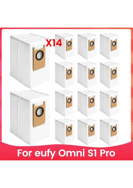 S1 Pro Omni Robot Süpürge Için Toz Torbaları, Yedek (Yurt Dışından)