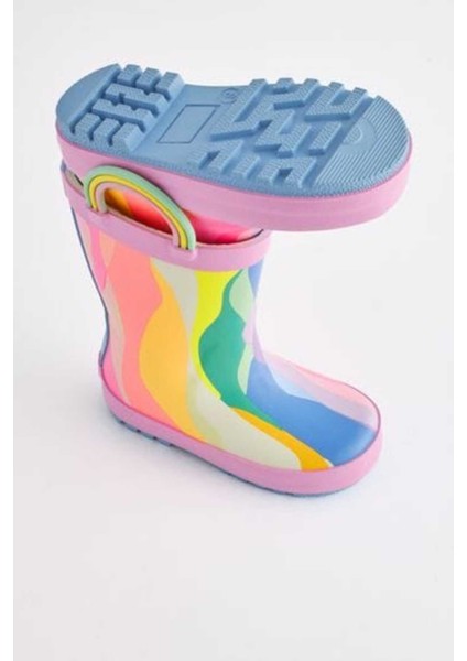 Gökkuşağı Desenli Bot / Çizme fırsatları