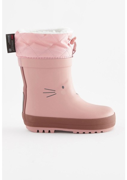 Pembe Tavşancık Su Geçirmez Termal Bot/ Çizme