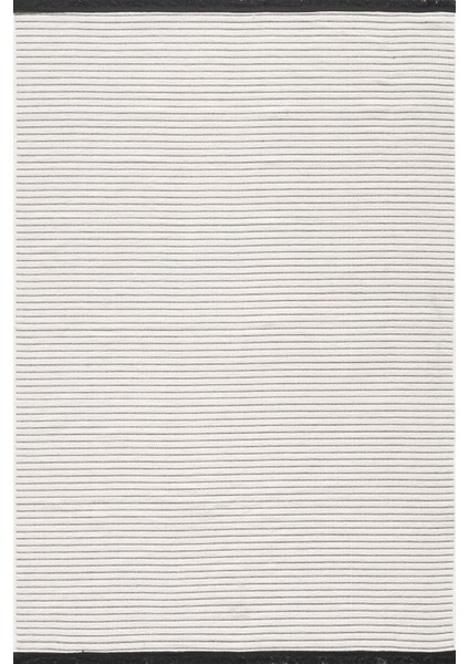 Paradis Beyaz Renk Fitil Model Yıkanabilir Şönil Kilim