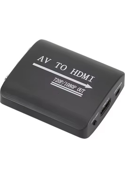 4379 Rca Av To HDMI Çevirici 3rca Dönüştürücü Adaptör 1080P