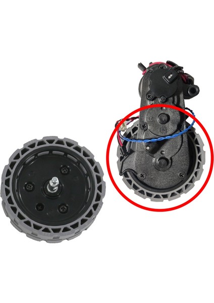 X1TURBO Omni T10TURBO Robot Süpürge Için Sürüş Tekerleği (Yurt Dışından)