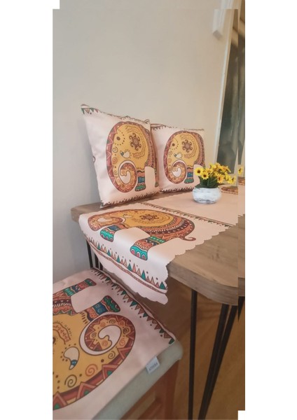 Runner - 140X45 cm 🌿athira Home Art (Bej)