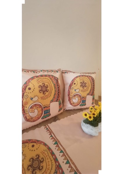 Runner - 140X45 cm 🌿athira Home Art (Bej)