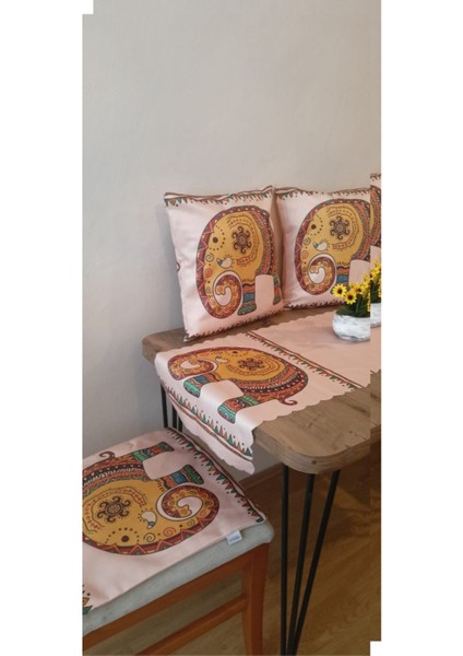 Runner - 140X45 cm 🌿athira Home Art (Bej)