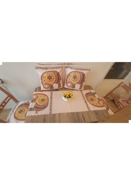 Runner - 140X45 cm 🌿athira Home Art (Bej)
