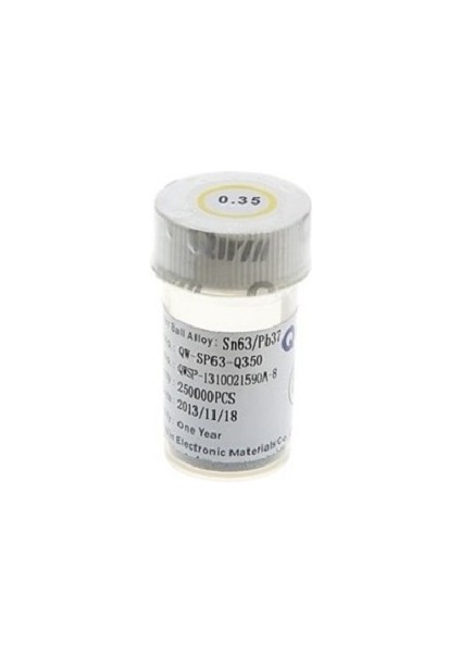 Lehim Topu 0.35 mm 250K Kurşunlu