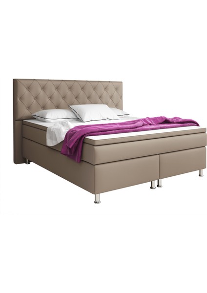 Turin Suni Deri 3 Lü Set (YATAK+BAZA+BAŞLIK)160 x 200