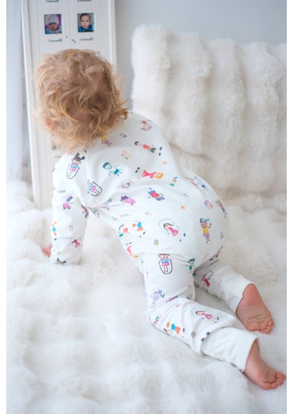 1 Tog Unisex Patikli Uyku Tulumu - Çocuk Okul