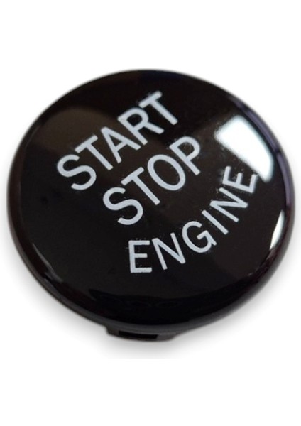 Bmw 5 Serisi E60 2004-2010 Start Stop Basma Düğmesinin Kapağı Siyah