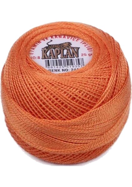 3 Adet Etamin ve Kanaviçe İpi 8 No Kod/renk: 916 - 244 - 902