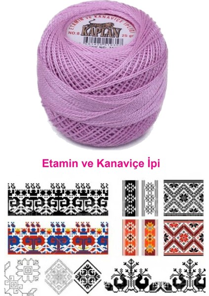 Etamin ve Kanaviçe İpi 8 No Kod/renk: 717 fiyatları