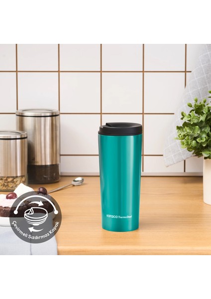 Sheeny Çelik Sızdırmaz Termos Yeşil 450 ml modelleri