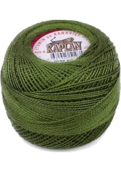 3 Adet Etamin ve Kanaviçe İpi 8 No Kod/renk: 116 - 352 - 780 modelleri