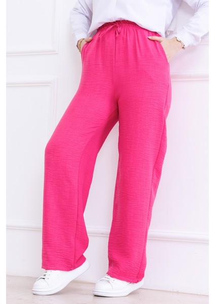 Abel Bol Paça Cepli Ayrobin Pantolon 1352 - Pembe