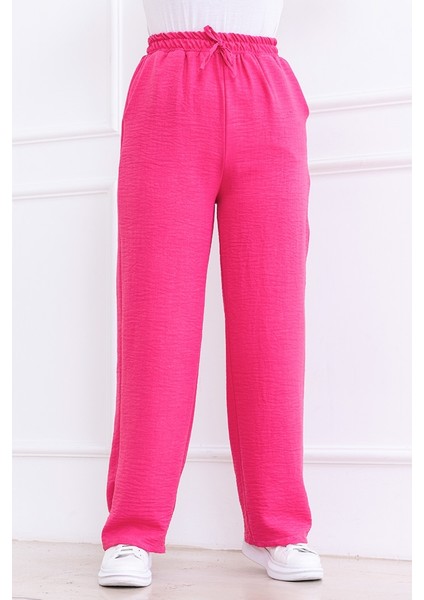 Abel Bol Paça Cepli Ayrobin Pantolon 1352 - Pembe fırsatları