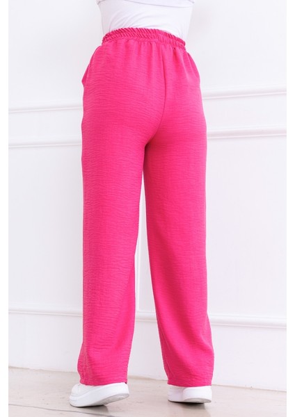 Abel Bol Paça Cepli Ayrobin Pantolon 1352 - Pembe indirimleri