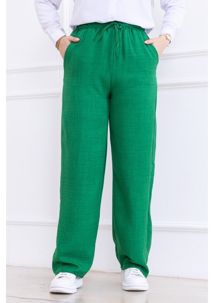 Abel Bol Paça Cepli Ayrobin Pantolon 1352 - Yeşil fiyatları