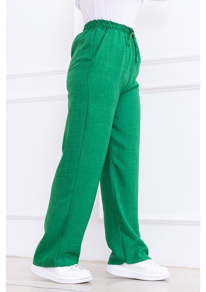 Abel Bol Paça Cepli Ayrobin Pantolon 1352 - Yeşil modelleri