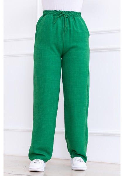 Abel Bol Paça Cepli Ayrobin Pantolon 1352 - Yeşil fırsatları
