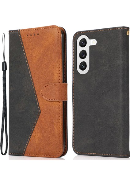 Samsung Galaxy S25 Plus Bilek Kayışlı Cüzdan Standlı Deri Telefon Kılıfı (Yurt Dışından)