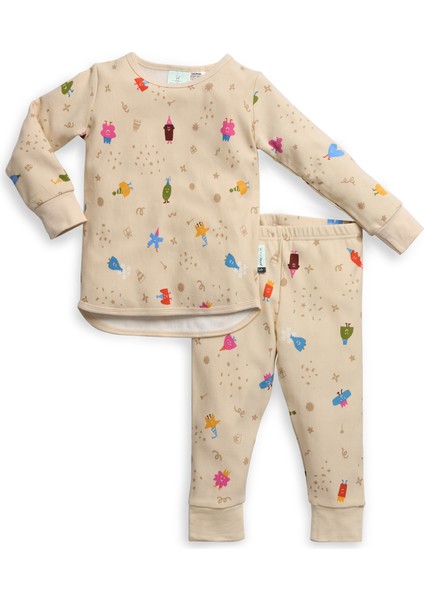 Organik Pamuklu 2 Parça Uzun Pijama 1.0 TOG