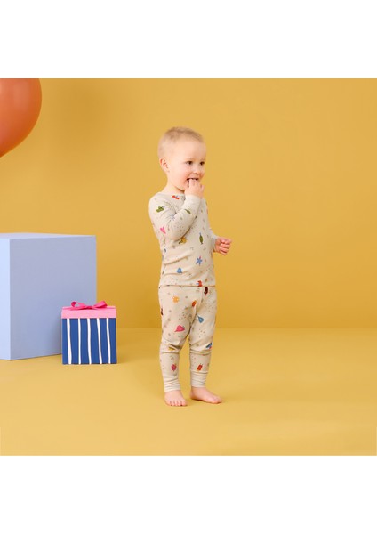 Organik Pamuklu 2 Parça Uzun Pijama 1.0 TOG