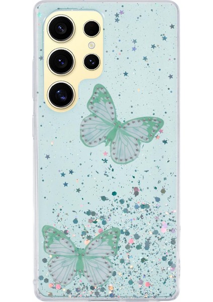 Samsung Galaxy S25 Ultra Epoksi Pvc Tpu Estetik Telefon Kılıfı (Yurt Dışından)