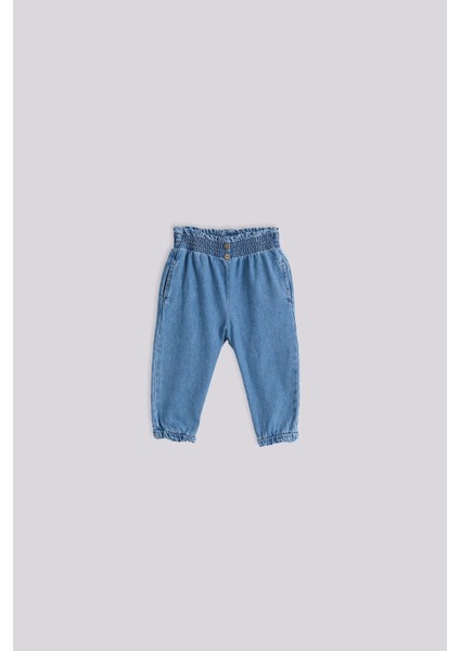 Bg Store Kız Bebek Denim Pantolon