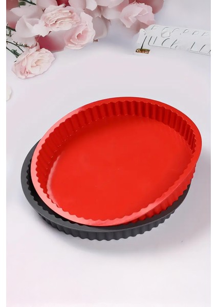 Kalın Silikon Turta Pasta Kalıbı