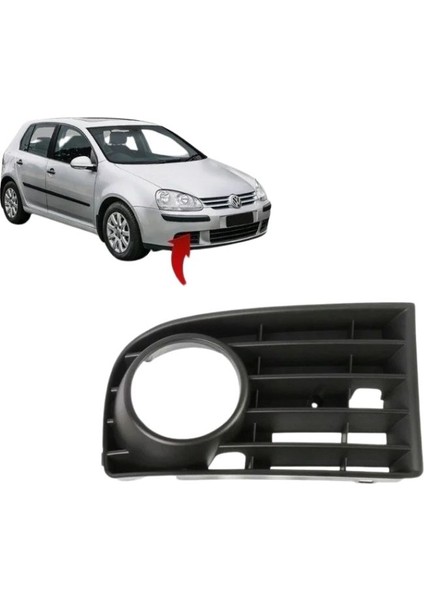 Volkswagen Golf 5 2004-2009 Sisli Model Sağ Sis Kapağı 1K0853666B