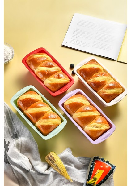 Baton Silikon Kek Kalıbı Genişlemeyi Önleyen Extra Kuvvetlendirilmiş Kek Çikolata Pasta Kalıbı fiyatları