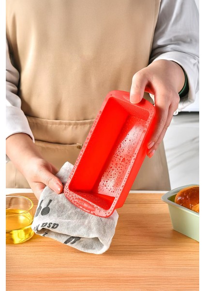 Baton Silikon Kek Kalıbı Genişlemeyi Önleyen Extra Kuvvetlendirilmiş Kek Çikolata Pasta Kalıbı modelleri