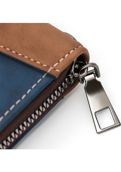 Erkek Orta Uzunluk Fermuarlı Para Zincirçantası Büyük Kapasiteli Elçantası Cep Telefonuçantası Bozuk Para Kartıtutucu (Yurt Dışından) fırsatları