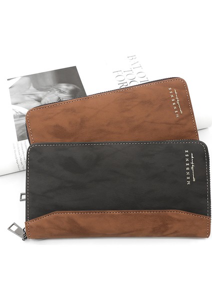 Erkek Orta Uzunluk Fermuarlı Para Zincirçantası Büyük Kapasiteli Elçantası Cep Telefonuçantası Bozuk Para Kartıtutucu (Yurt Dışından) indirimleri