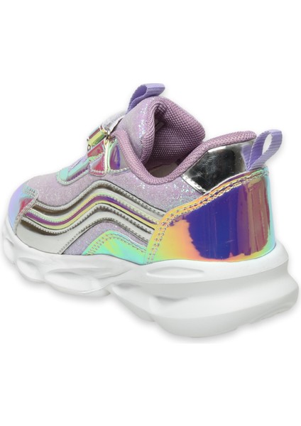 BUCK4430 Glossy Shiny Işikli Günlük Kız Çocuk Spor Ayakkabı fırsatları