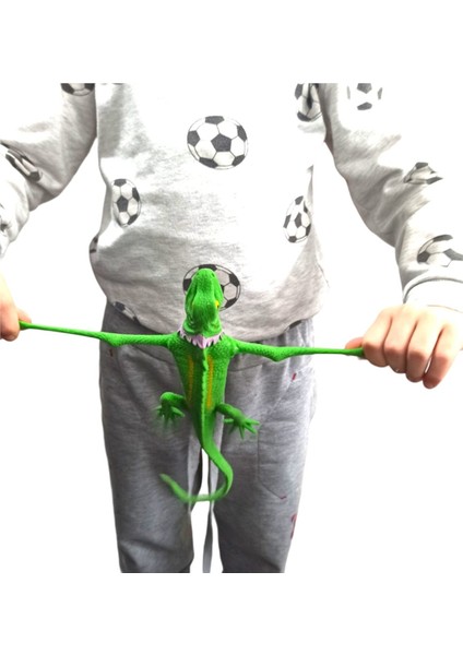 Oyuncak Esnek Uzayabilen Iguana: Renkli ve Eğlenceli Oyunların Yeni Arkadaşı!