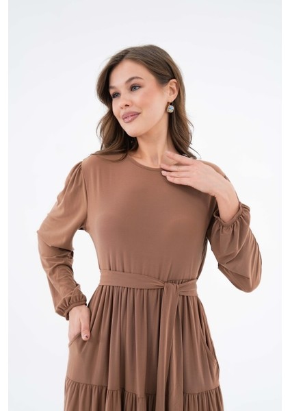 3 Boğumlu Cepli Sandy Elbise indirimleri